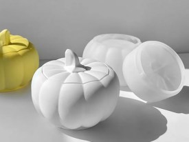 Molde silicona alhajero calabaza